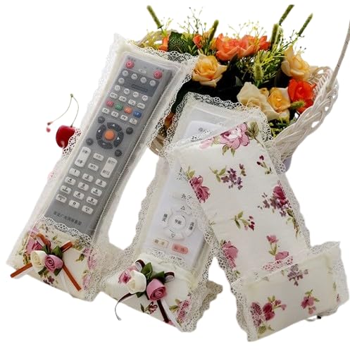 ZORBES® 3pc Elegant Lace Cover for Remote European Style ZORBES® 3pc Elegant Lace Cover for Remote European Style